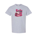 In October We Wear Pink — Ghost design on grey short sleeve tee
