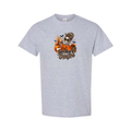 Spooky & Boujee design on grey short sleeve tee
